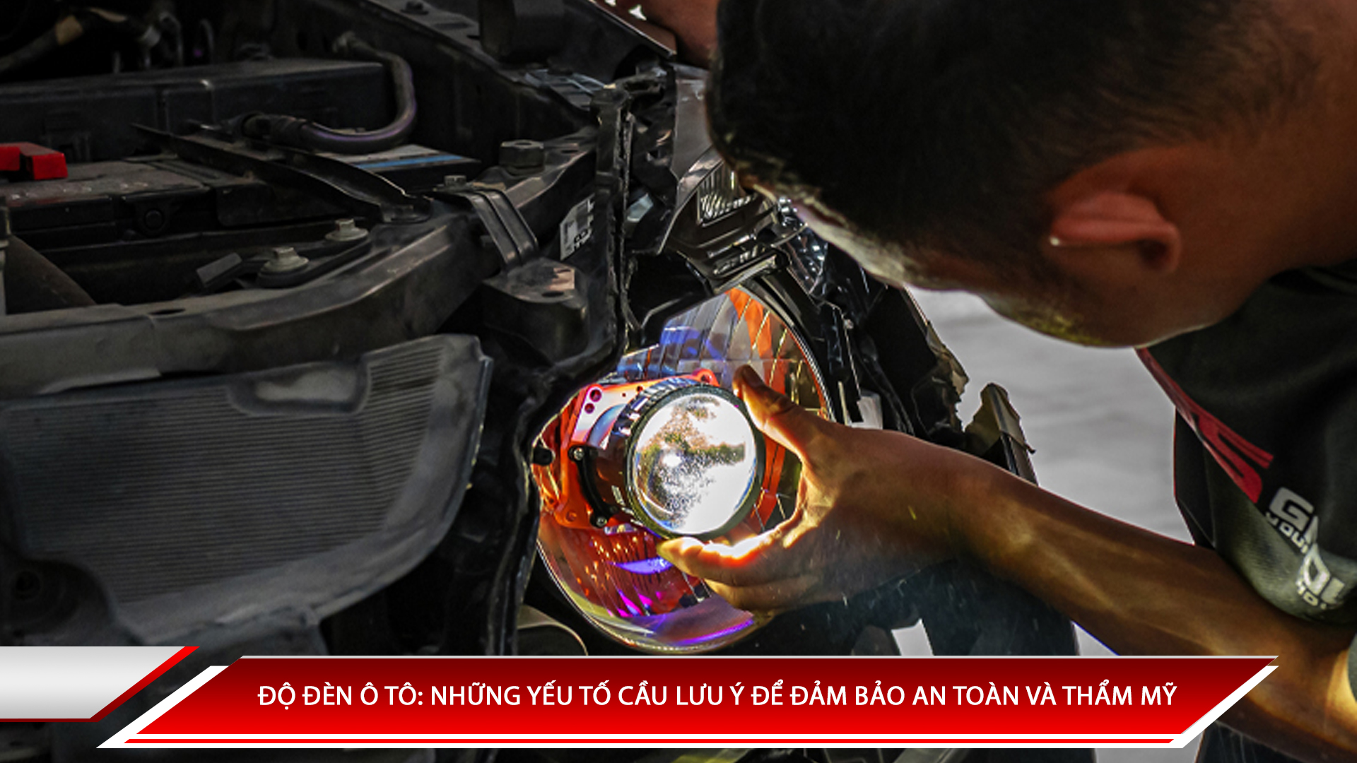 Độ đèn ô tô: Những yếu tố cần lưu ý để đảm bảo an toàn và thẩm mỹ
