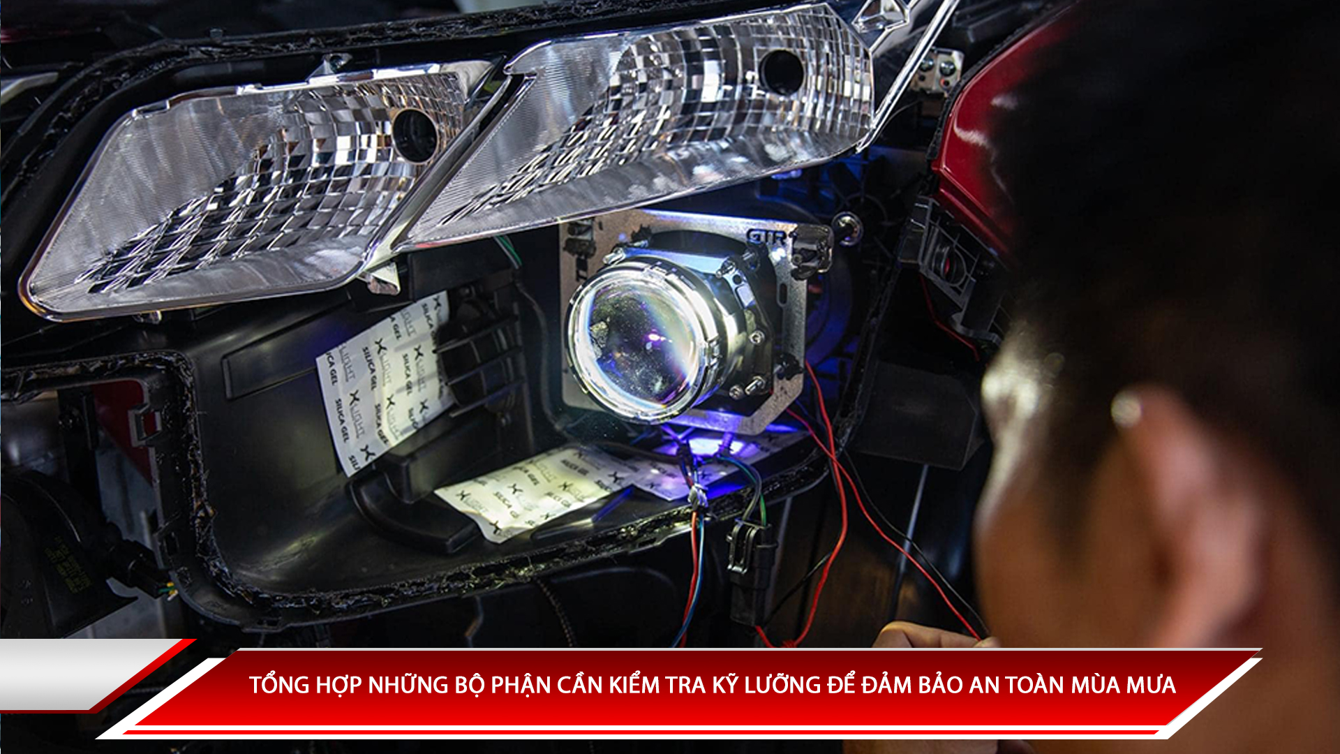 Tổng hợp những bộ phận cần kiểm tra kỹ lưỡng để đảm bảo an toàn mùa mưa