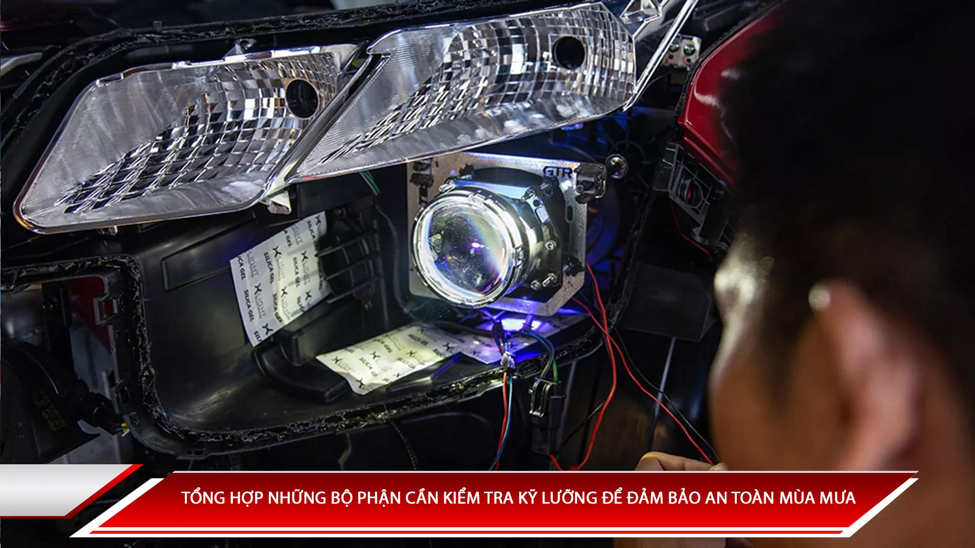 Tổng hợp những bộ phận cần kiểm tra kỹ lưỡng để đảm bảo an toàn mùa mưa