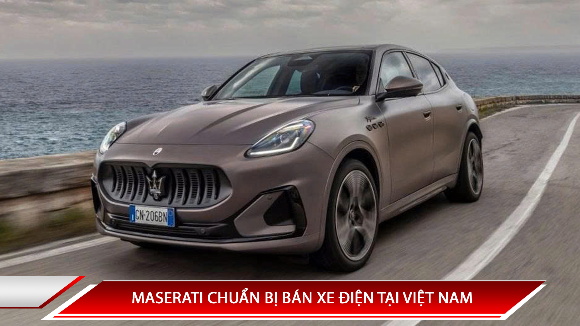 Maserati chuẩn bị bán xe điện tại Việt Nam