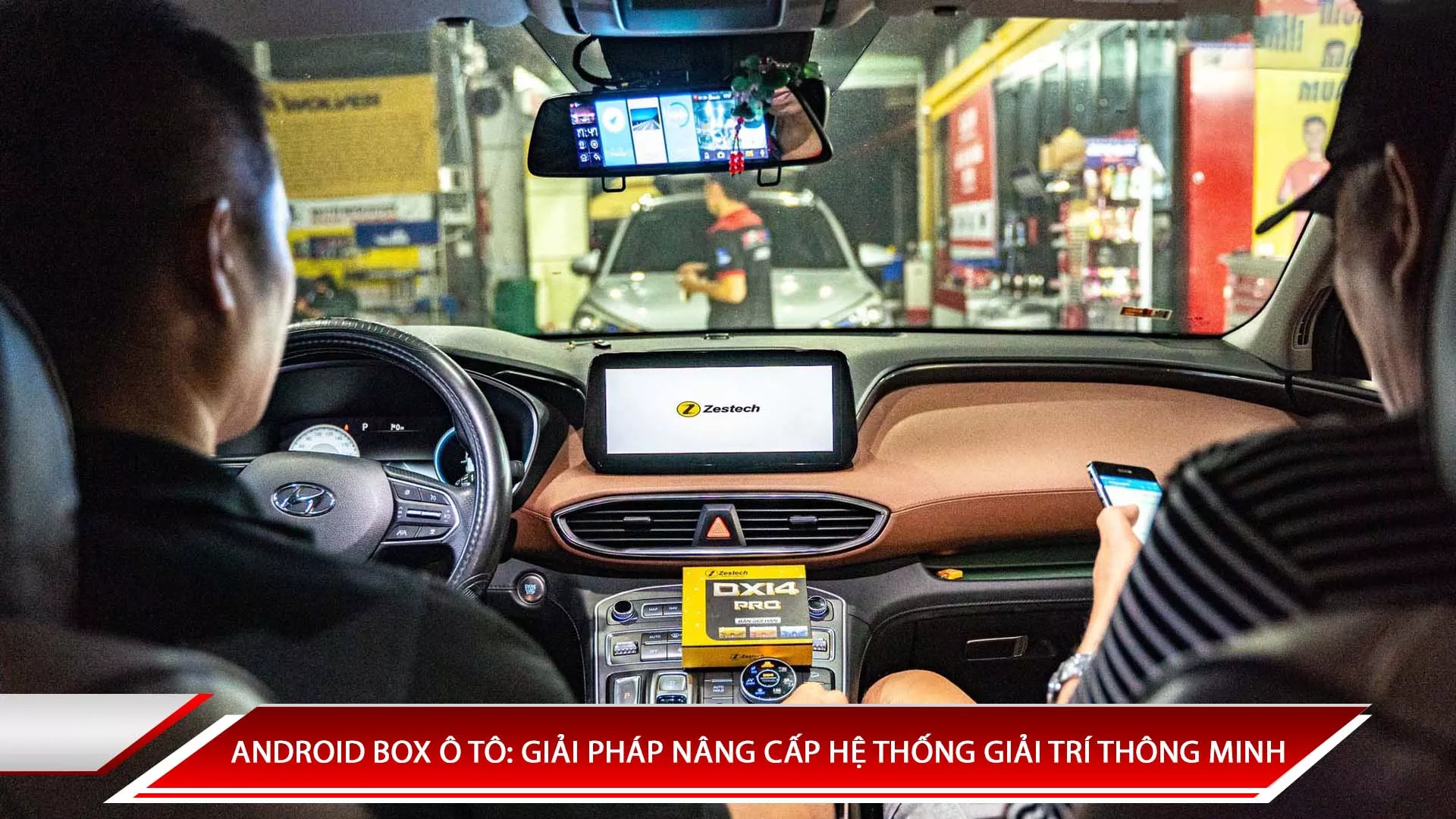 ANDROID BOX Ô TÔ: GIẢI PHÁP NÂNG CẤP HỆ THỐNG GIẢI TRÍ THÔNG MINH