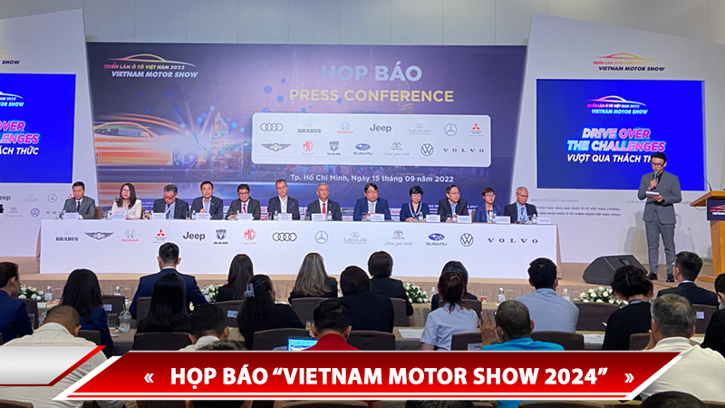 HỌP BÁO “VIETNAM MOTOR SHOW 2024” - HÉ LỘ NHỮNG THƯƠNG HIỆU XE MỚI NHẤT SẼ GÓP MẶT