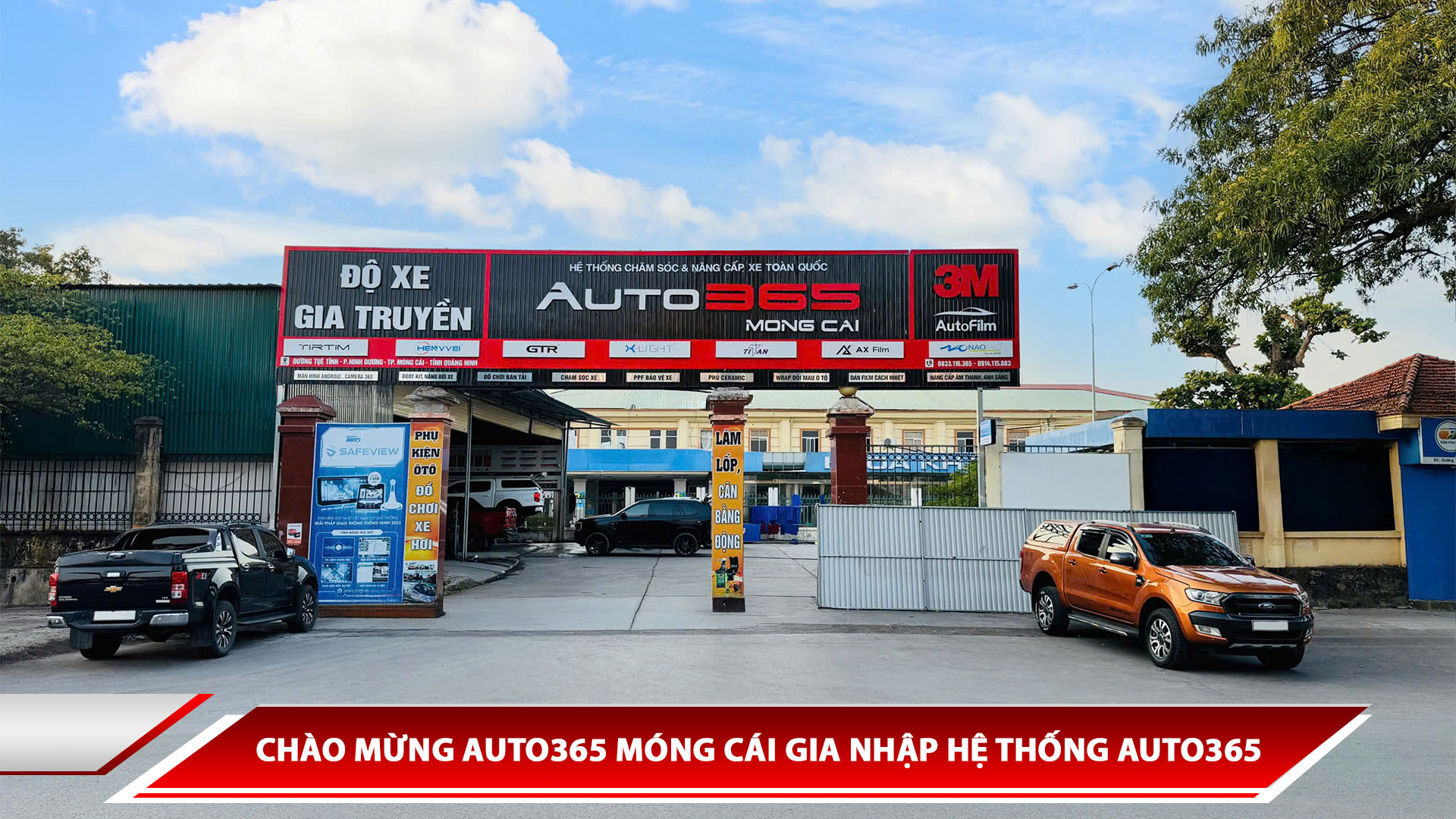 CHÀO MỪNG AUTO365 MÓNG CÁI GIA NHẬP HỆ THỐNG AUTO365