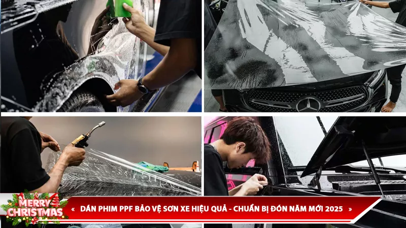 DÁN PPF BẢO VỆ SƠN XE KHỎI MỌI VẾT XƯỚC - AN TÂM VỀ QUÊ ĐÓN TẾT 2025