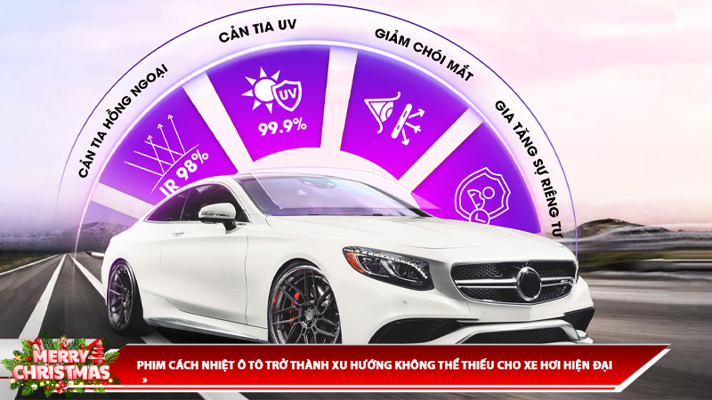 LÝ DO PHIM CÁCH NHIỆT Ô TÔ TRỞ THÀNH XU HƯỚNG KHÔNG THỂ THIẾU CHO XE HƠI HIỆN ĐẠI