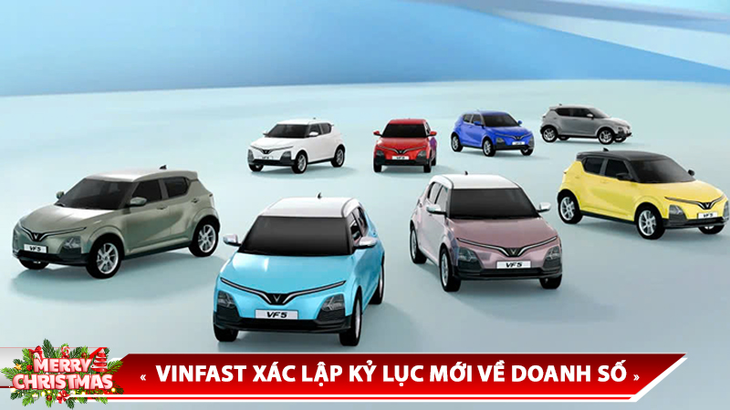 VINFAST XÁC LẬP KỶ LỤC MỚI VỀ DOANH SỐ VỚI 16.000 CHIẾC XE ĐƯỢC BÀN GIAO TRONG THÁNG 11/2024