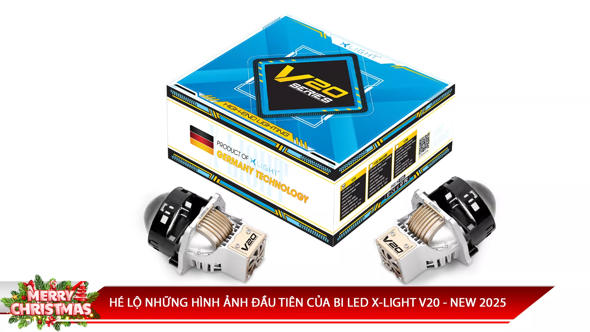 HÉ LỘ NHỮNG HÌNH ẢNH ĐẦU TIÊN CỦA BI LED X-LIGHT V20 - NEW 2025
