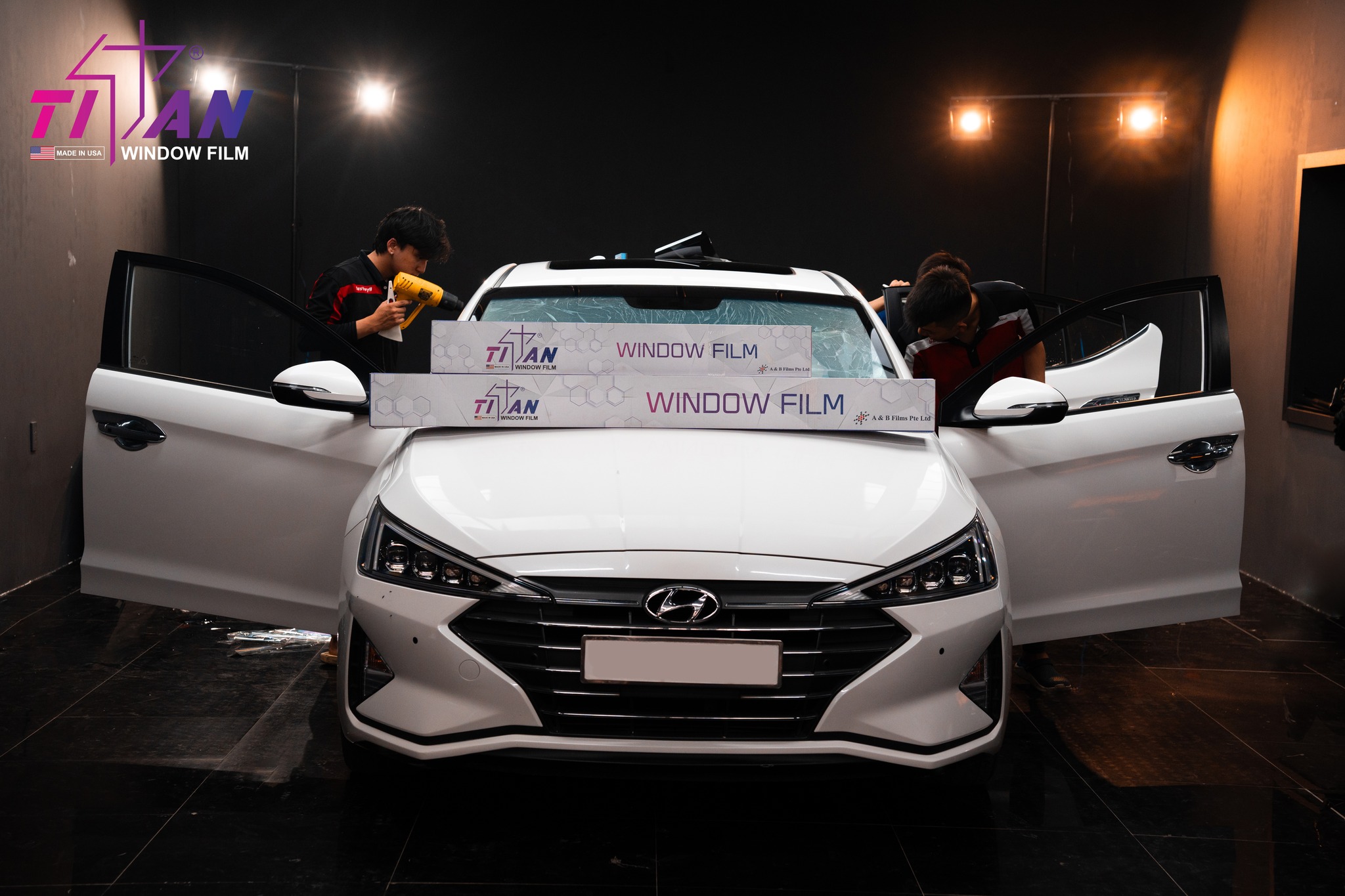 Hyundai Dan Titan Window Film