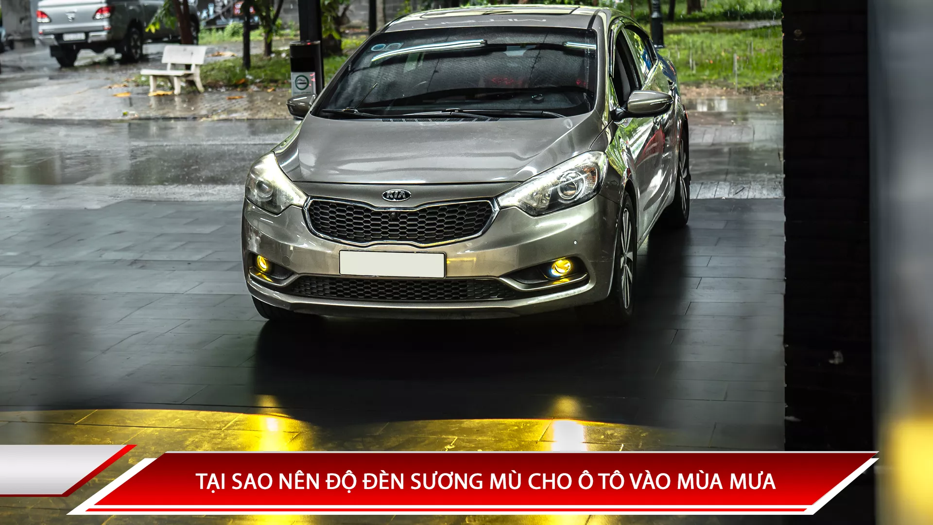 TẠI SAO NÊN ĐỘ ĐÈN SƯƠNG MÙ CHO Ô TÔ VÀO MÙA MƯA