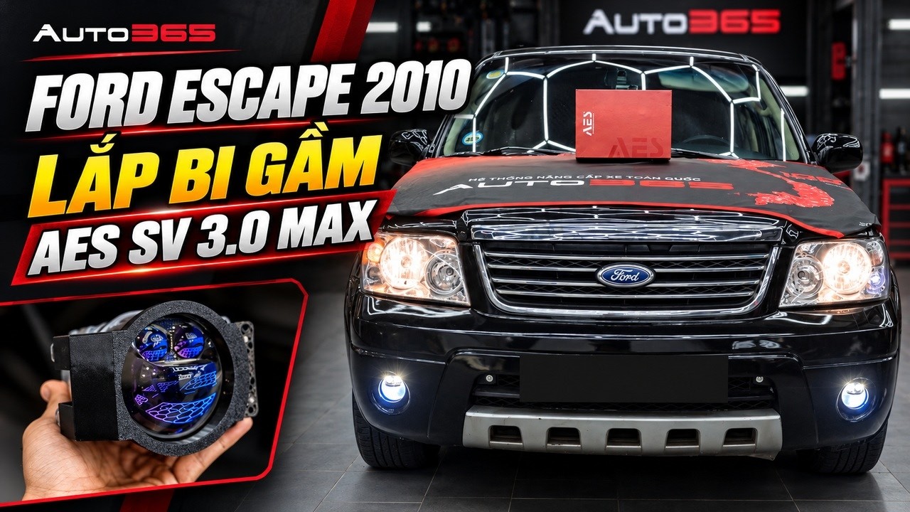Ford Escape 2010 Lap Bi Gam Aes Sv 3 0 Max Cau Hinh Va Gia