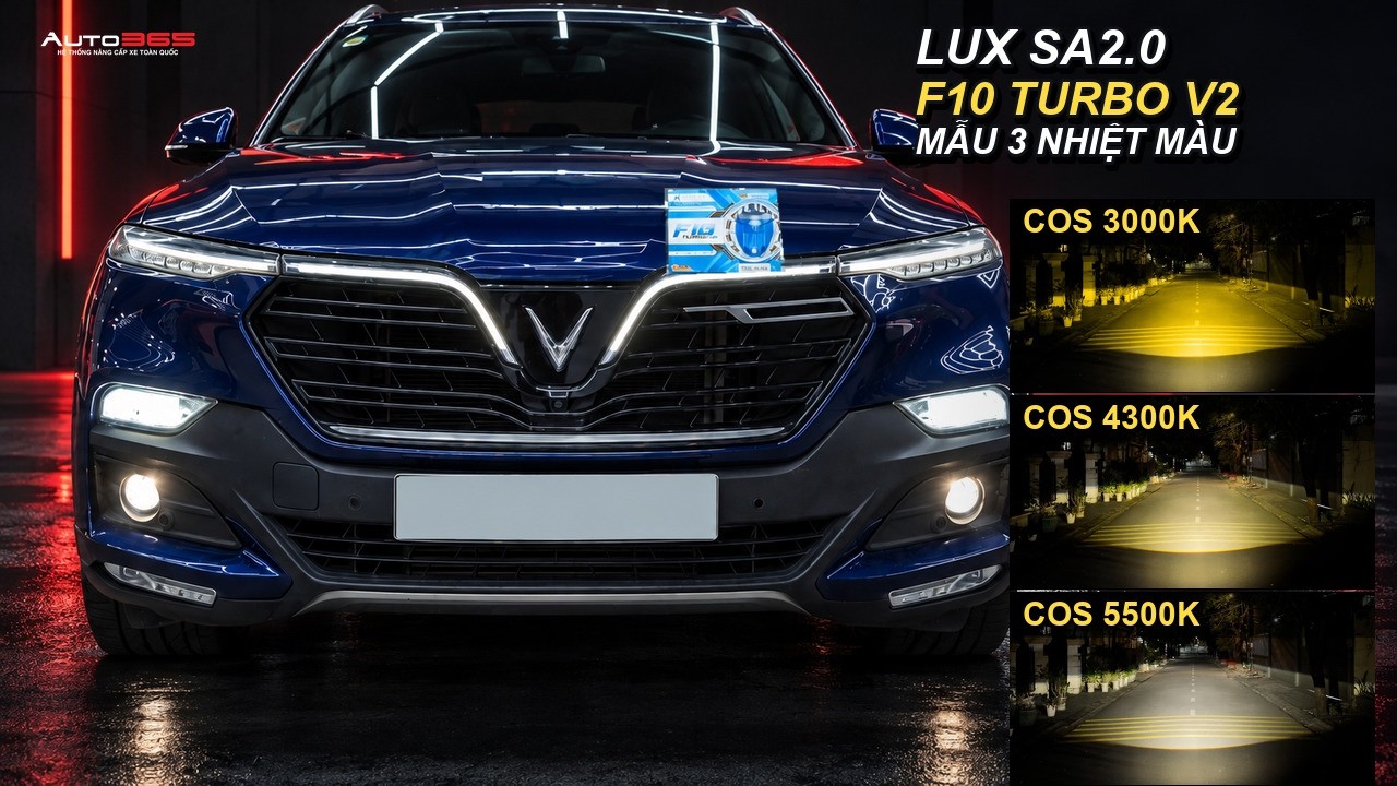 Vinfast Lux Sa2 0 Lap X Light F10 Turbo V2 5500k Cau Hinh Va Gia