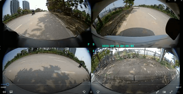 Ghi lại hành trình 4 phía giúp xem lại dễ dàng