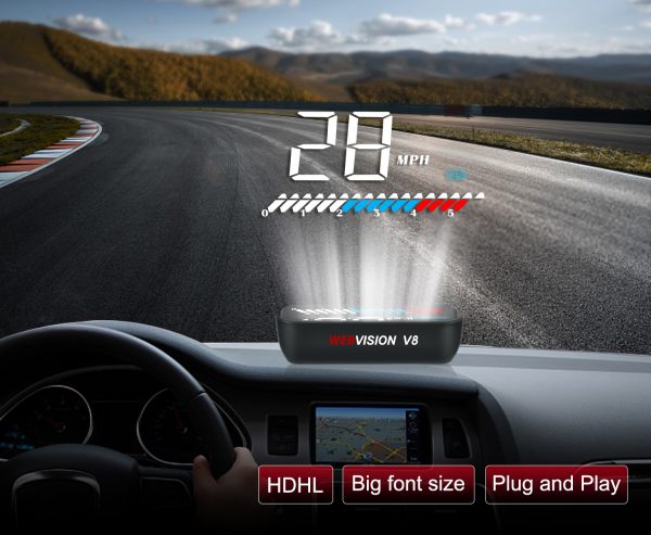 MÀN HÌNH HUD WEBVISION V8