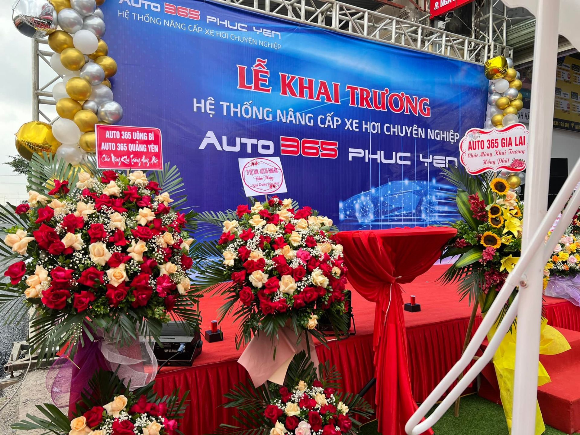 Auto365 Phúc Yên chính thức khai trương tại Ngã 3 Tiền Châu
