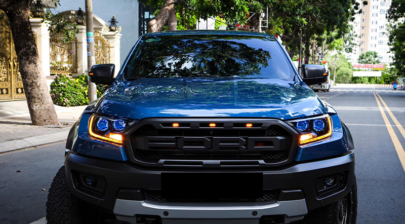 ford ranger nâng cấp ánh sáng
