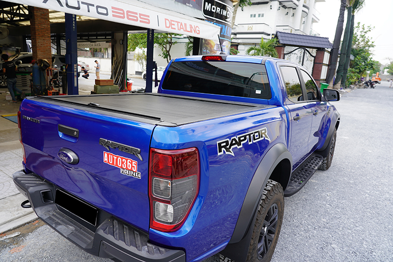 NẮP THÙNG CUỘN CARRYBOY CHO XE BÁN TẢI FORD RANGER RAPTOR 2019